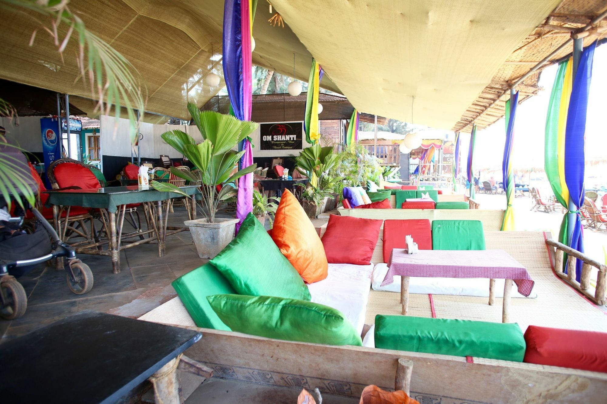 Om Shanti Beach Stay Patnem Patnem Beach Exterior foto